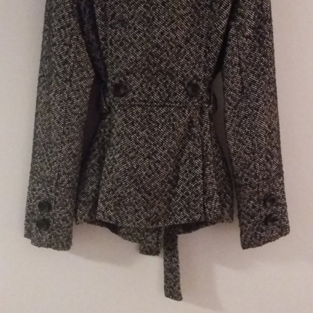 Black peacoat size M - Picture 5 of 7